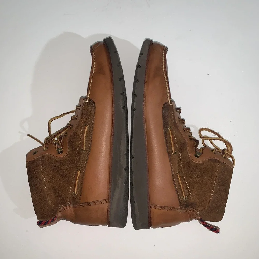 Polo Salisbury Boots Mens Size 13D Brown Leather Chukka Ankle Casual